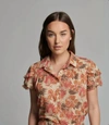 Sundays Amber Shirt In Vintage Floral In Multi