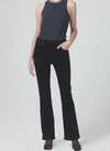 Citizens Of Humanity Isola High Waist Crop Bootcut Jeans In Black