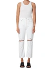 AGOLDE Riley High Rise Straight Crop Jeans In Slant