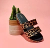 Melissa Women's Color Pop Slides In Black, Gold In Multi