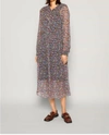 Baum Und Pferdgarten Amaira Flower Field Dress In Reddish Flower Field In Multi