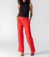 SANCTUARY NOHO TROUSER PANT IN ROUGE