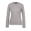 Ivko O Neck Pullover In Grey