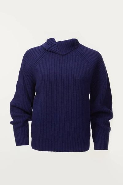 In The Mood For Love Fiona Sweater In Night Blue