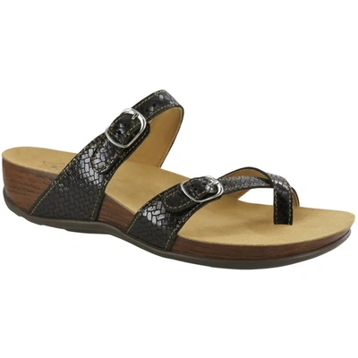 Sas Shelly Sandal In Black
