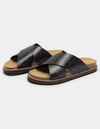 Free People Sidelines Slide Sandal In Black