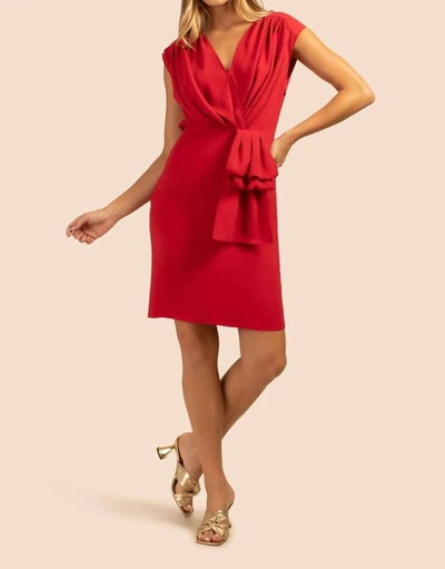 Trina Turk Bijou Sheath Dress In Red