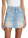 L Agence Jolene Mini Skirt In Reseda In Multi
