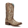CORRAL Glittered Inlay And Studs Boot In Orix
