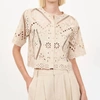 Christy Lynn Elsa Top In Tan In Multi