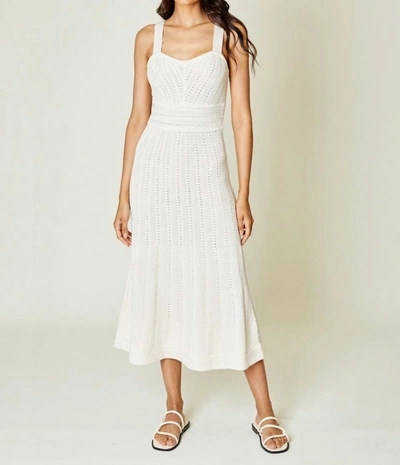 Dh New York Layla Dress In Cream In White