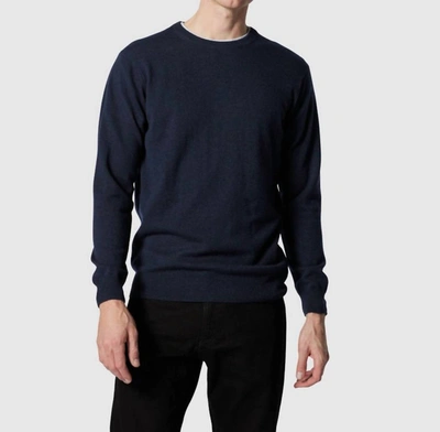 Rodd & Gunn Queenstown Wool-cashmere Sweater In Midnight