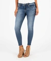 Kut From The Kloth Connie Ankle Skinny Jeans In Guileless In Multi