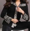 Angel Snap Jacket In Python In Multi