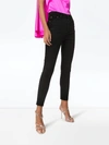 Re/done 1893whrac High Rise Ankle Jean In Faded Black
