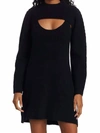 Dh New York Women's Eve Two-piece Sweater & Minidress Set In Black