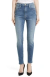 Frame Le High Skinny Handcrafted Jean In Multi