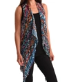 Angel Vibrant Leopard Vest In Multi