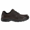 DUNHAM Men's Windsor Waterproof Oxford Shoes - Wide Width In Dark Brown