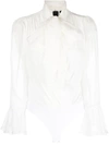 Pinko Top White In White