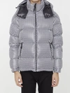 Moncler Genius 7 Moncler Frgmt Hiroshi Fujiwara Black & White Socotrine Down Jacket In White