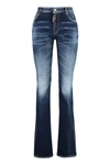 Dsquared2 Jeans Flare Twiggy In Denim