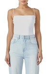 Grey Lab Camisole Bodysuit In White