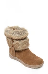 MINNETONKA EVERETT WATER RESISTANT FAUX FUR BOOT