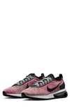 Nike Air Max Flyknit Racer Sneaker In Red/ Black/ Grey