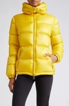 Moncler Douro Down Puffer Jacket In Yellow