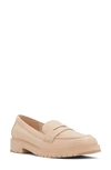 Aldo Ibreda Platform Penny Loafer In Bone