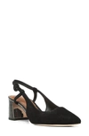 DONALD PLINER SONG SLINGBACK POINTED TOE PUMP