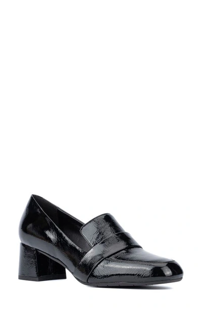 Aquatalia Tamry Weatherproof Loafer Pump In Black
