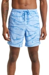 Vineyard Vines Chappy Swim Trunks In A889 Ropes