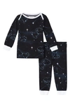 BEDHEAD PAJAMAS X PEANUTS® BOO BOO FITTED STRETCH ORGANIC COTTON TWO-PIECE PAJAMAS