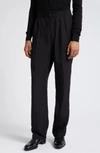 TOM FORD PLEATED LIGHTWEIGHT LYOCELL LOUNGE PANTS