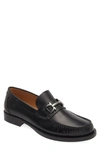 Ferragamo Fort Bit Loafer In Nero/ Nero