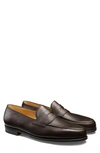 John Lobb Lopez Moorland Loafer In Burnt Umber