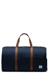Herschel Supply Co Novel Recycled Nylon Duffle Bag In Navy