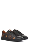 Mcm Terrain Lo Sneakers In Maxi Visetos In Black | ModeSens