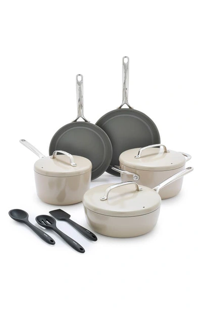 GREENPAN GP5 INFINITE8 11-PIECE ANODIZED ALUMINUM CERAMIC NONSTICK COOKWARE SET