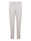 Moncler Mid-rise Trousers In White