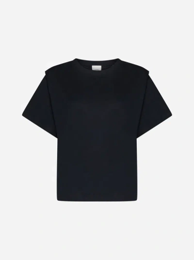 Isabel Marant Zelitos Cotton T-shirt In Black