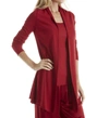 PJ HARLOW AMELIA KNIT CARDIGAN IN RED