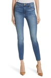 Frame Le High Rise Skinny Jean In Hazelwood In Multi