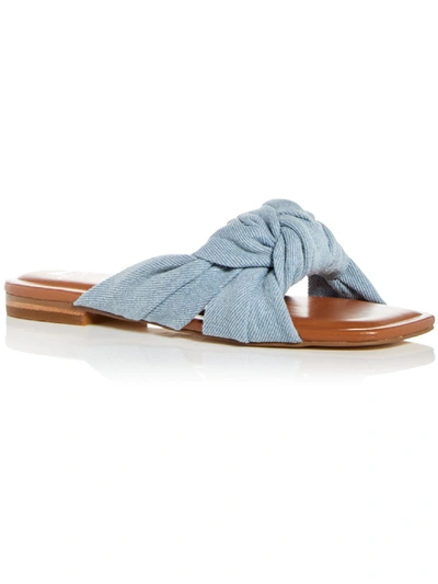 Marc Fisher Ltd Farisa Slide Sandal In Blue