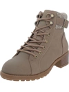 Style & Co Gaiel Womens Faux Leather Round Toe Ankle Boots In Multi