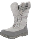 Lugz Tundra Fur Womens Faux Fur Waterproof Winter & Snow Boots In Multi