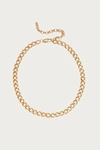 LUV AJ SOHO CHAIN NECKLACE IN GOLD