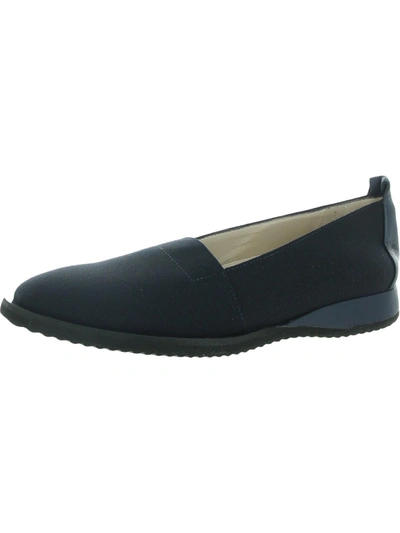 AMALFI BY RANGONI ERCOLE WOMENS CUSHIONED FOOTBED COMFORT LOAFERS